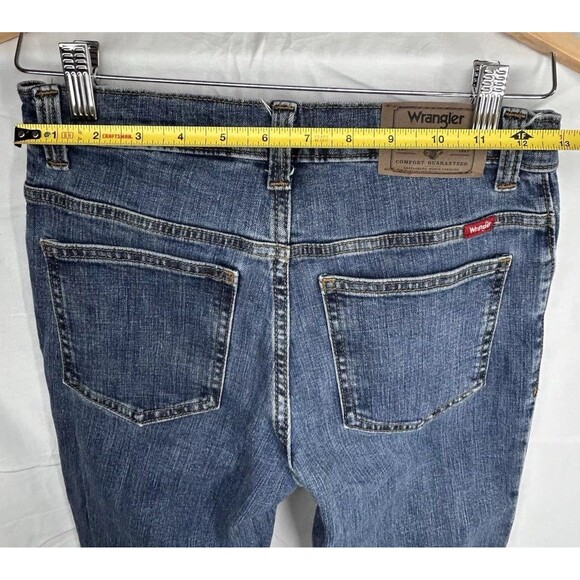 Wrangler Classic Bootcut Jeans Adjustable Waist Boys Size 14 Med Wash - Picture 10 of 16